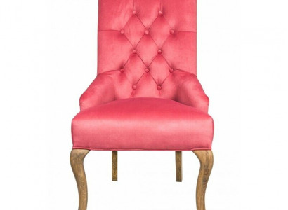 Roude Chesterfield Designer Stull Luxus Liederstull Barstillen Polster Sëtzer